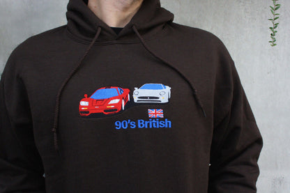 90's British Basic Hoodie