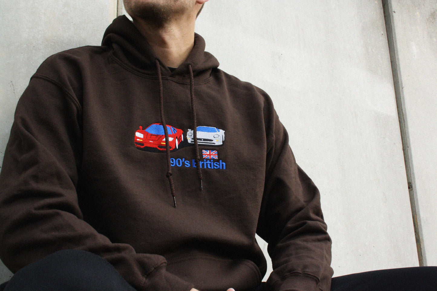 90's British Basic Hoodie