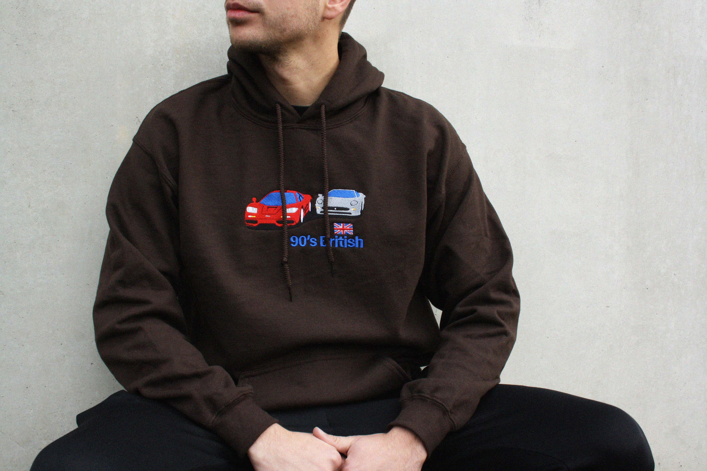 90's British Basic Hoodie